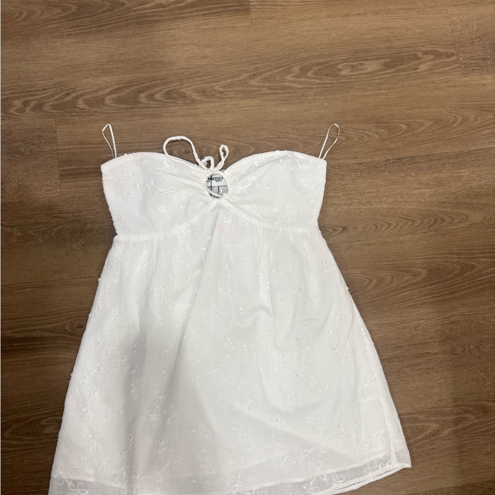 Princess Polly NWT White Dress 8 - Picture 8 of 9